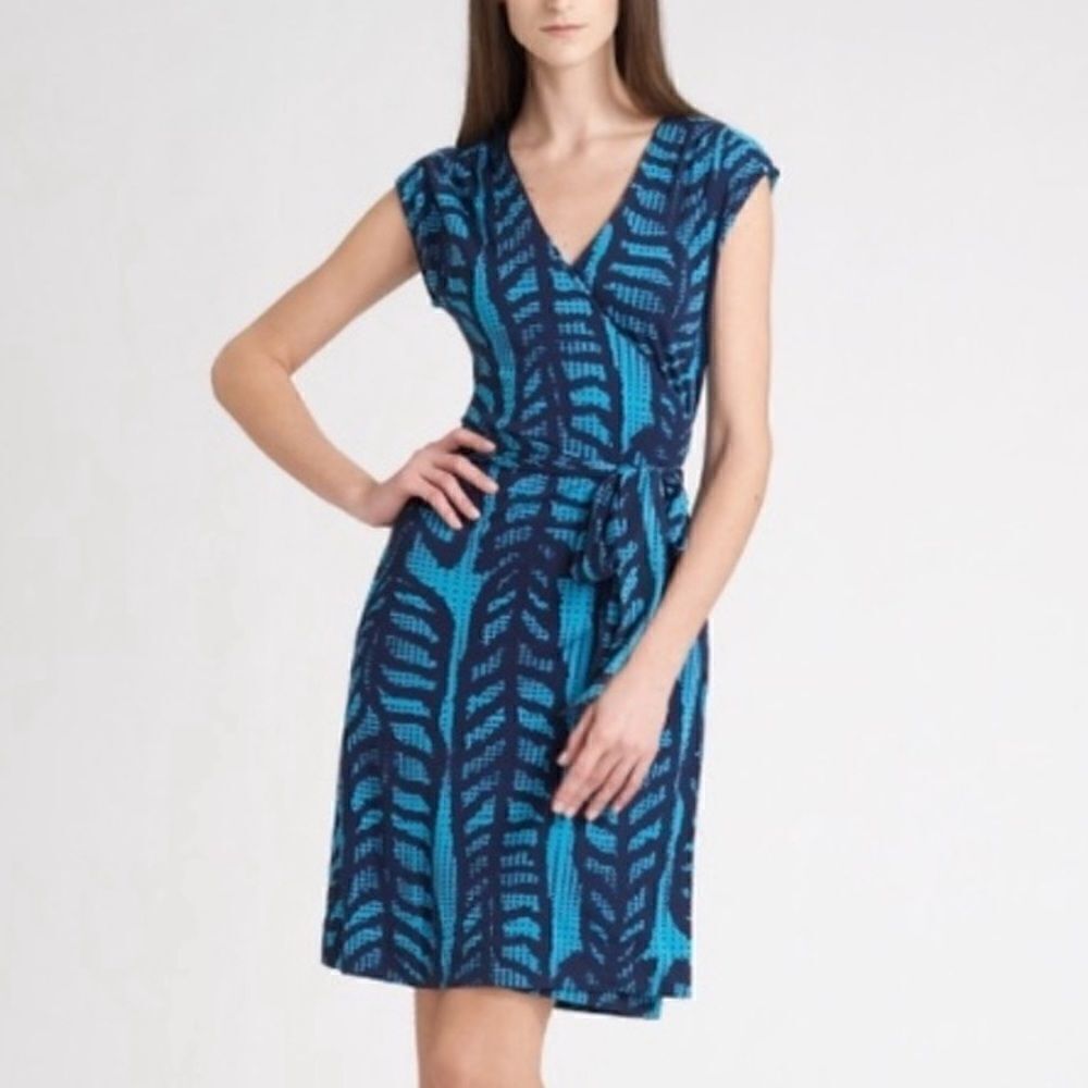 Toryburch Silk Jersey Full Wrap Dress